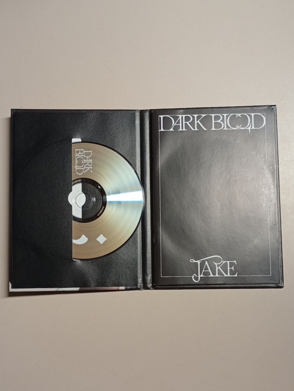 ENHYPEN DARK BLOOD ENGENE Ver. Jake CD + Jake Booklet K-Pop Mini Album as Shown